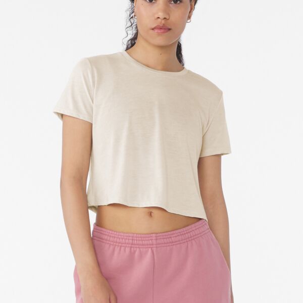 Women's Flowy Cropped Tee Thumbnail